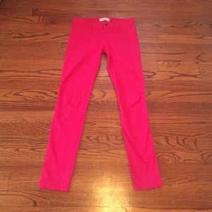 pink Abercrombie skinny jeans!