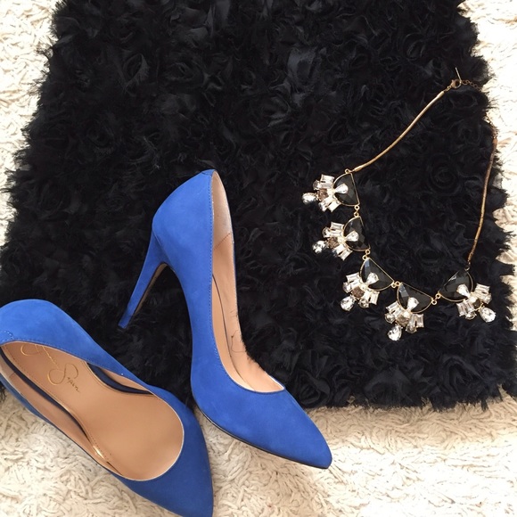 Jessica Simpson Royal Blue Heels