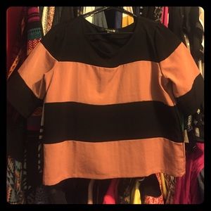 Striped dolman