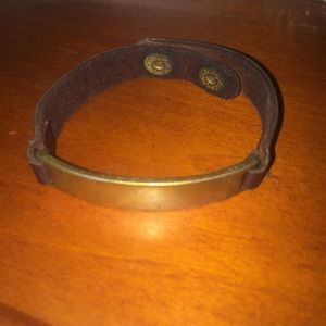 Plaque bracelet