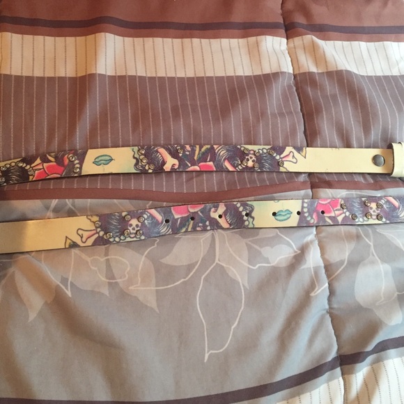 Authentic Ed Hardy Belt - Picture 2 of 3