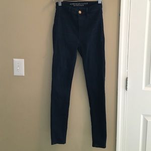 High waisted jeggings