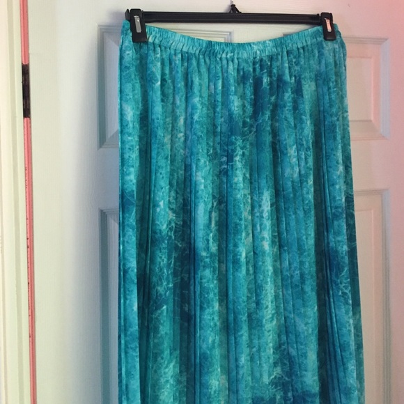 MICHAEL Michael Kors long pleated maxi skirt - XL