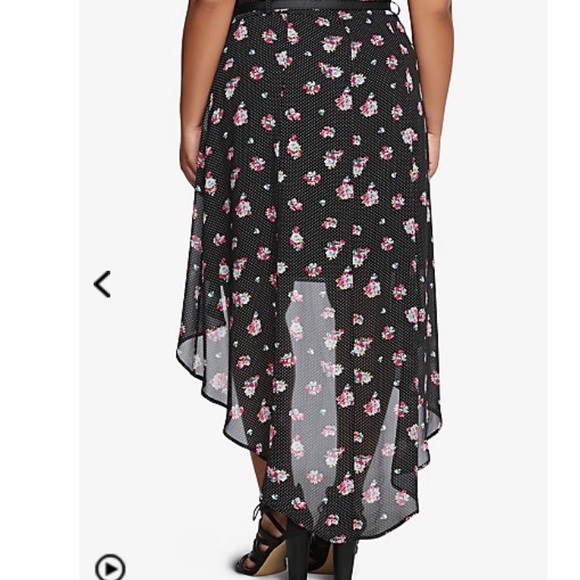 New Torrid maxi hi lo floral skirt - Picture 2 of 2
