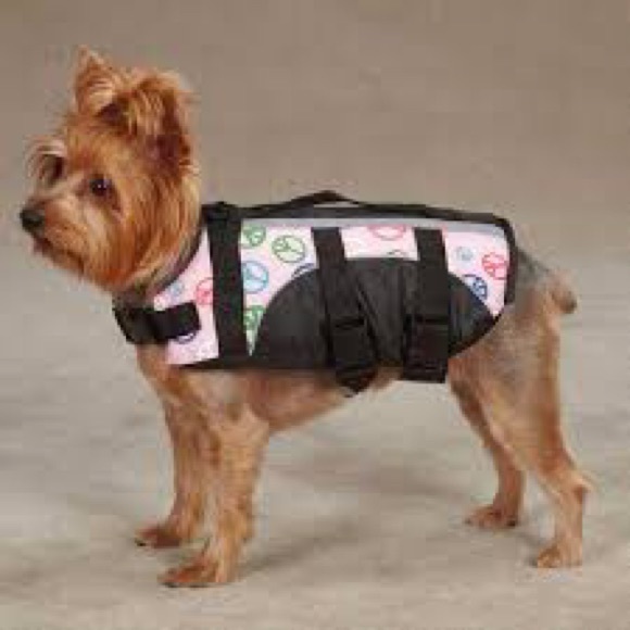 NWT dog life jacket / vest. Pink or blue. - Picture 2 of 4