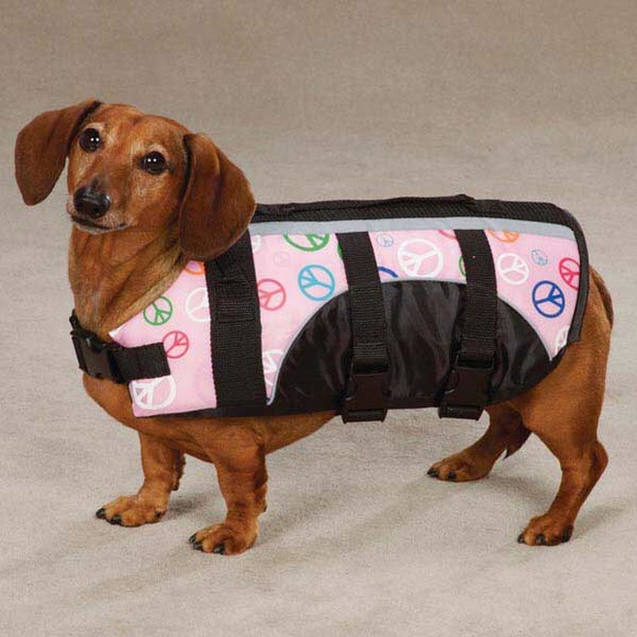 NWT dog life jacket / vest. Pink or blue. - Picture 3 of 4