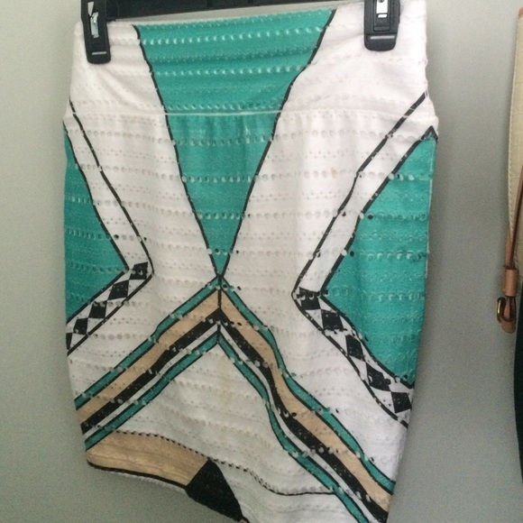 Tribal Print Skirt
