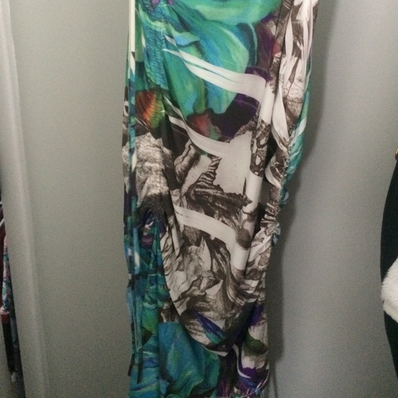 one arm club dress