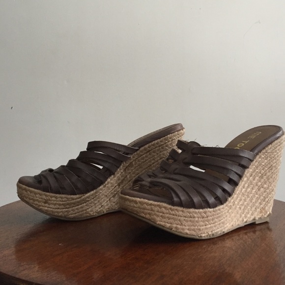 ‼️ LAST CHANCE!❗️Brown wedges🌻