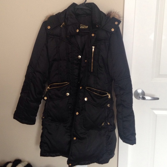 Guess Middle Length Down Coat