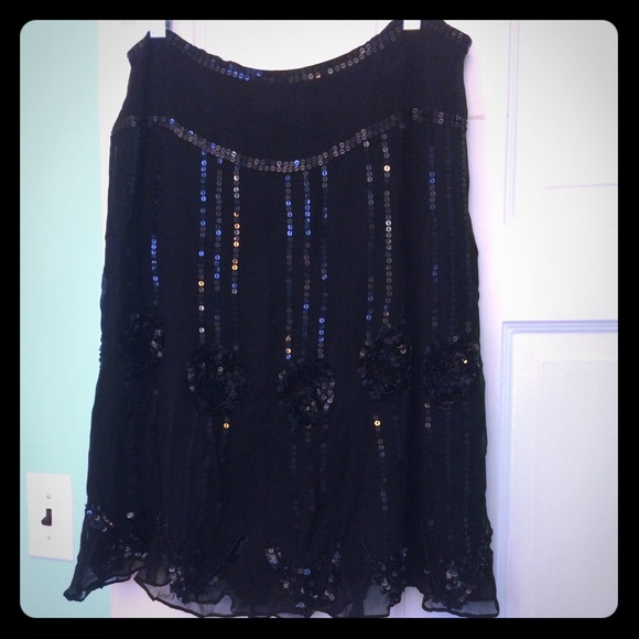Sequin Nanette Lepore skirt
