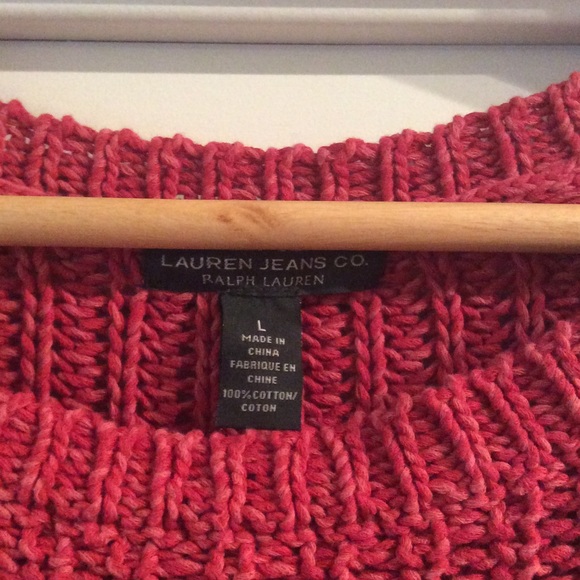 Lauren Jeans Co. Ralph Lauren sweater.