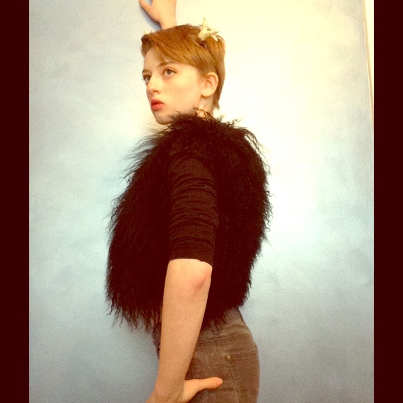 Fuzzy vest
