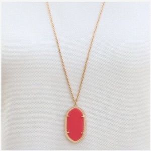 Kendra Scott "inspired" oval necklace