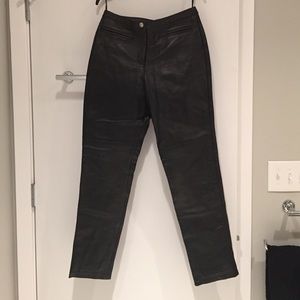 Vintage leather pants