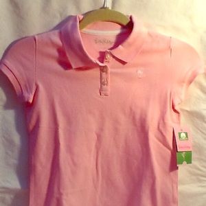 Girls Lily Pulitzer polo shirt