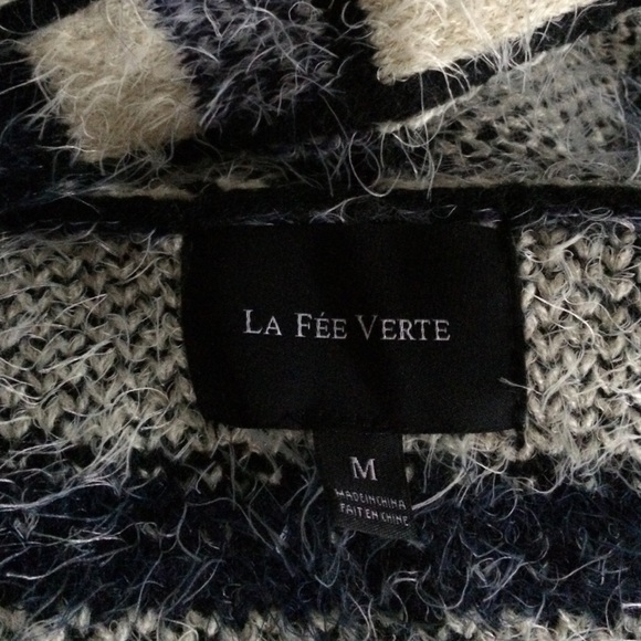 🍃💖Anthropologie La Fee Verte Eyelash Cardigan - Picture 4 of 4
