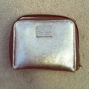 Rebecca Minkoff silver wallet