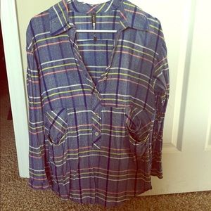 Plaid tunic by Tracy Reese