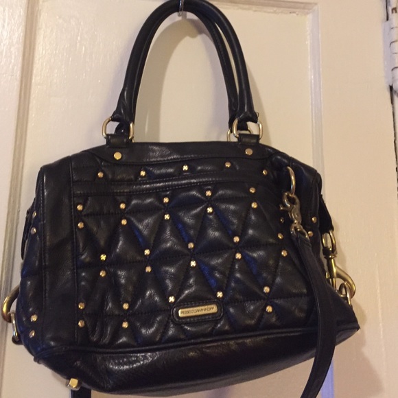 Rebecca Minkoff morning after bag w studs. 13"x9"