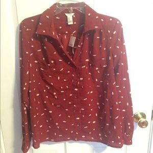 Patterned blouse F21