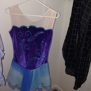 Figure skating dress