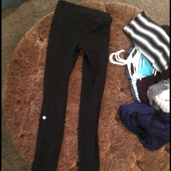 Lulu lemon black leggings