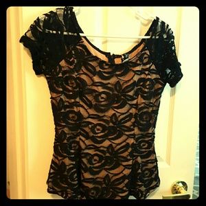 Lacey top