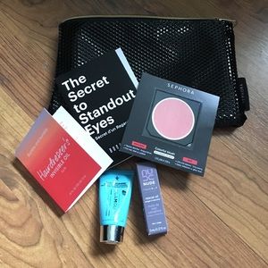 Sephora Makeup Bag w/ Samples
