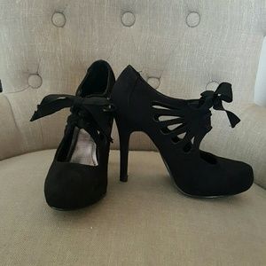Black heels