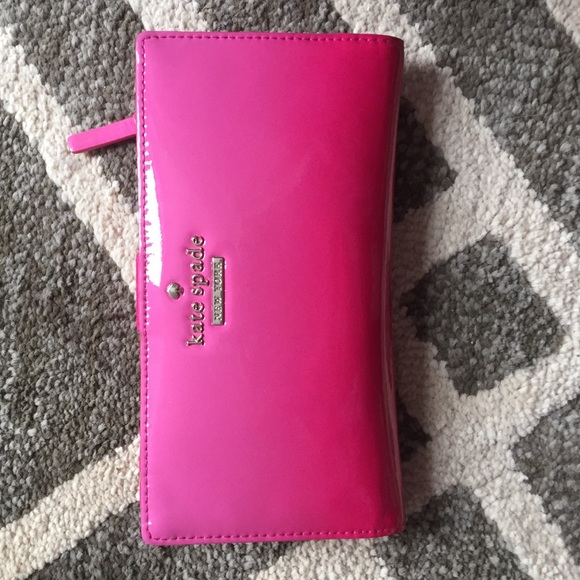 kate spade Handbags - Kate Spade hot pink ombré wallet