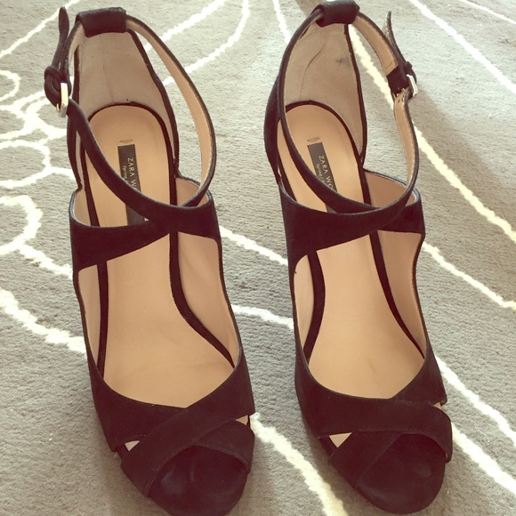 Zara Black Sandal