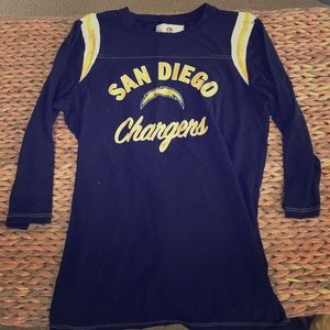 Chargers quarter sleeve
