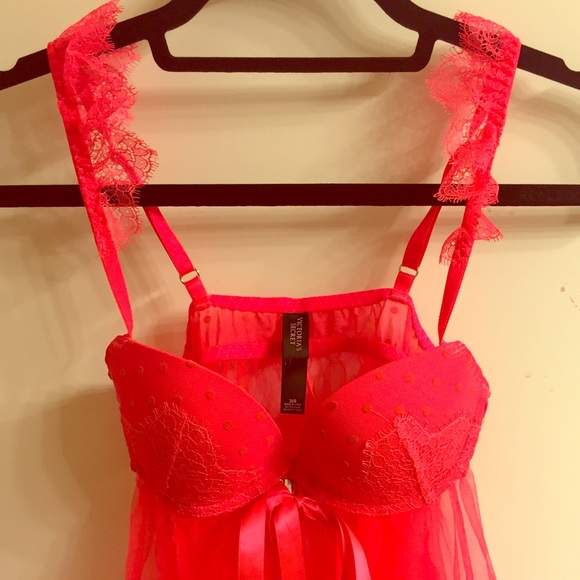 Victoria's Secret Push Up Lingerie Babydoll