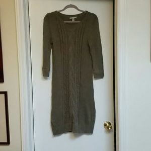 Olive Banana Republic Sweater dress