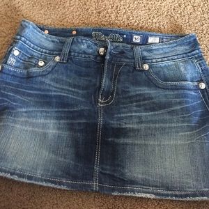 Miss me jean skirt