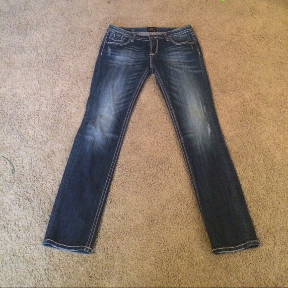 Express ReRock Skinny jeans
