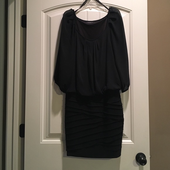 Beautiful flattering black dress