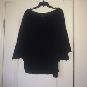 Sparkly Lane Bryant poncho-like top