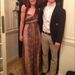 Ted Baker One Shoulder Maxi Dress