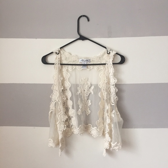 Lace vest!