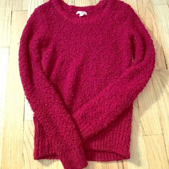 Very warm red sweater
