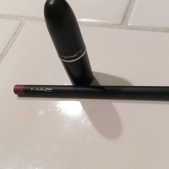 Mac Lipstick and Lip pencil