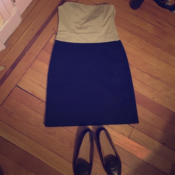 Theory Strapless Dress