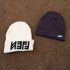 BUNDLE!! 2 Neff beanies