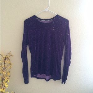 Nike long sleeve Galaxy print