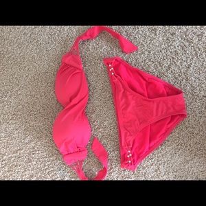 beaded bikini set