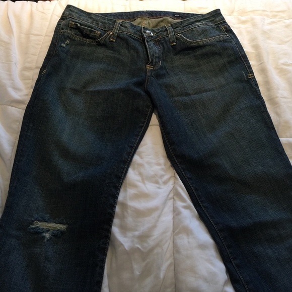 People's Liberation Bella Bootcut distressed jeans