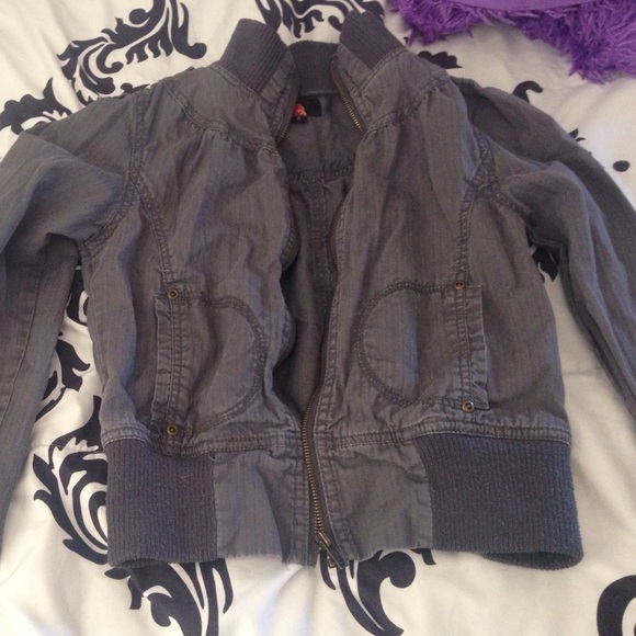Gray jacket