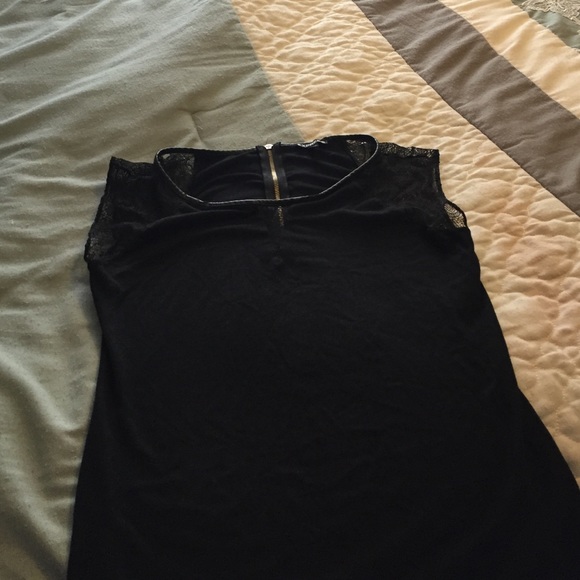 Lace detailed top from Express